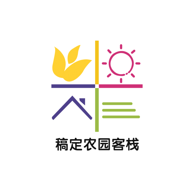 旅游乡村农家乐民宿住宿简约logo头像预览效果