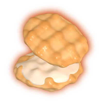 可爱食物微信3D头像