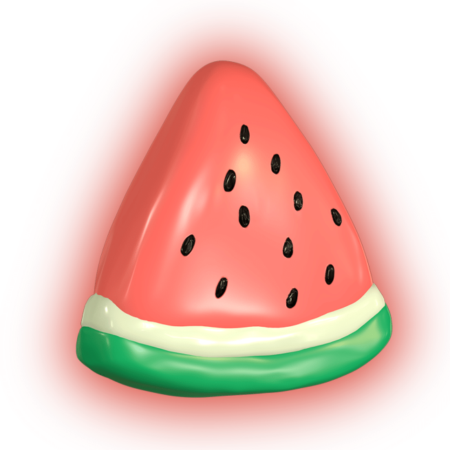 可爱食物微信3D头像预览效果