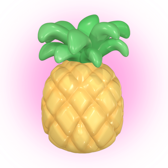 可爱食物微信3D头像预览效果