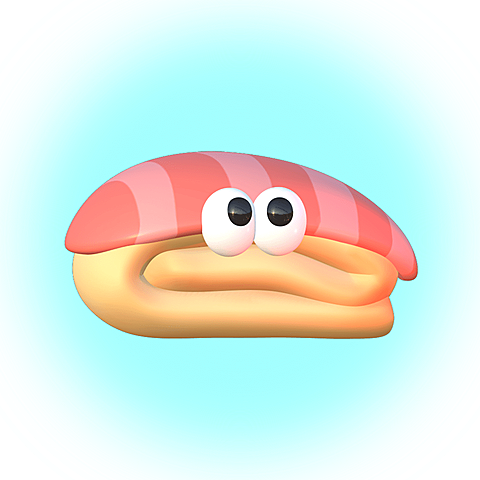 可爱食物微信3D头像