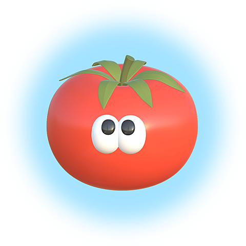 可爱C4D食物微信3D头像