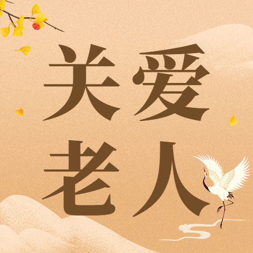 重阳节敬老慰问关爱老人励志公众号次图预览效果