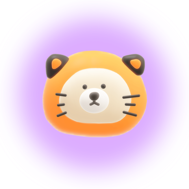 可爱C4D动物微信3D头像预览效果