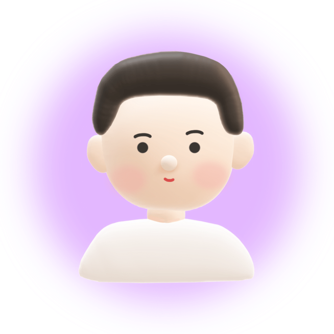 可爱C4D情侣微信3D头像预览效果