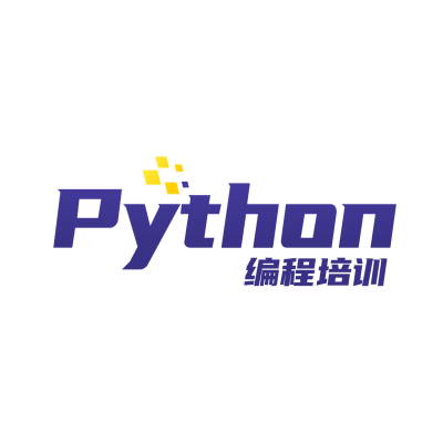 少儿编程教育培训手绘头像logo