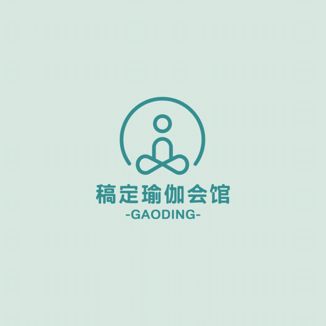 瑜伽会馆教育培训头像logo预览效果