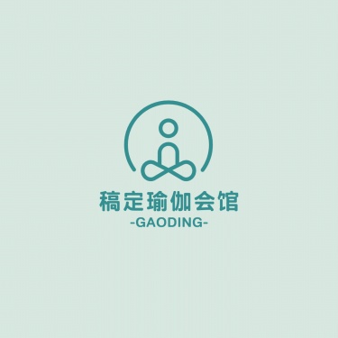 瑜伽会馆教育培训头像logo
