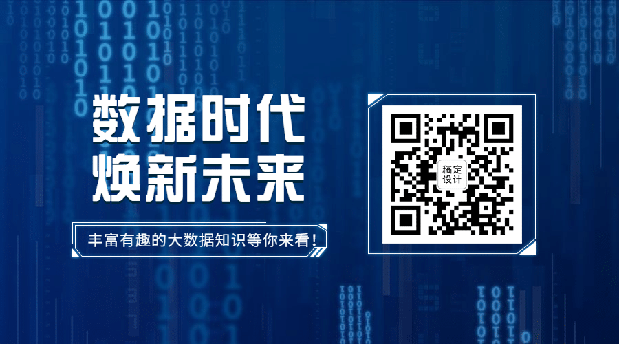 IT互联网科技风大数据公众号二维码预览效果