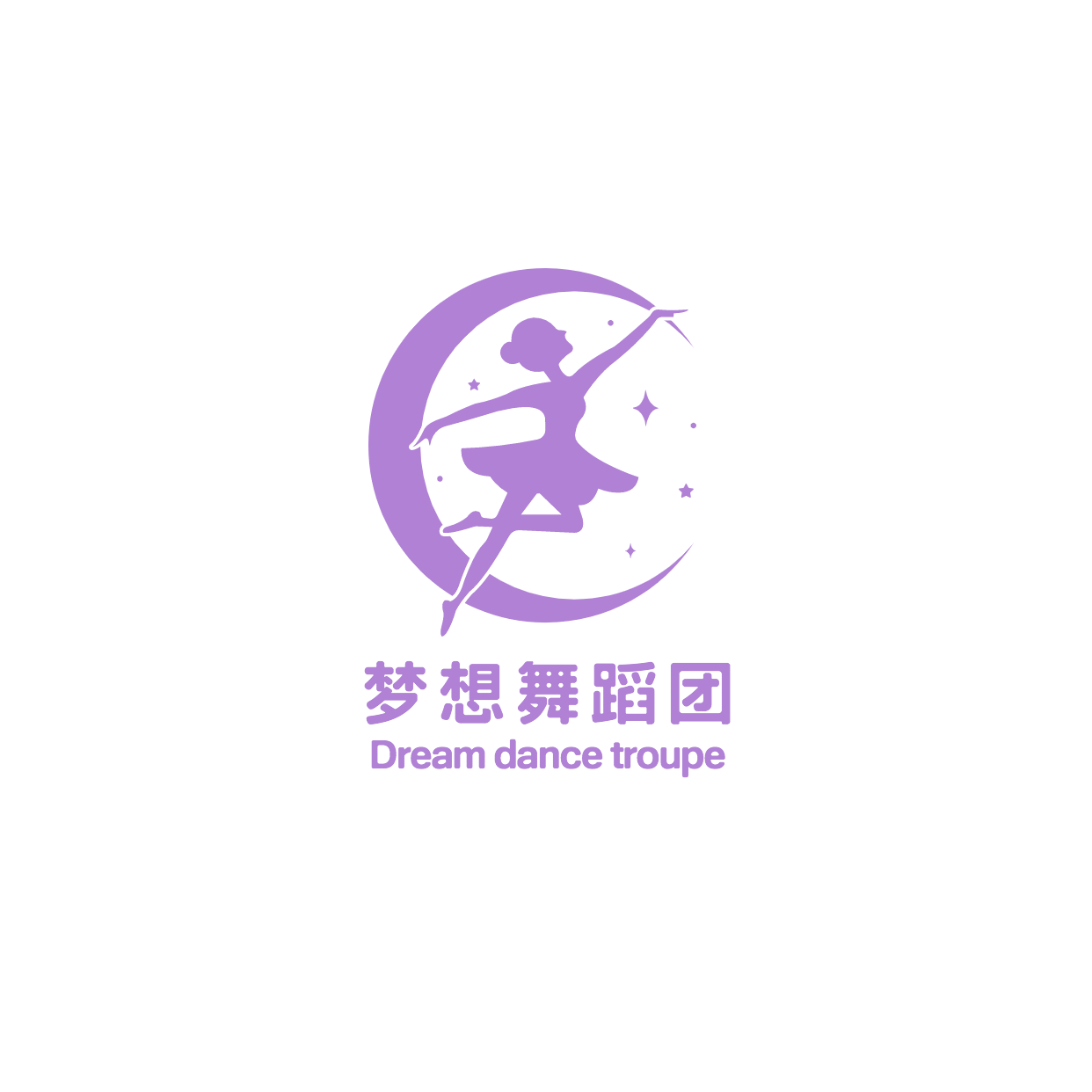 素质教育舞蹈培训头像logo预览效果