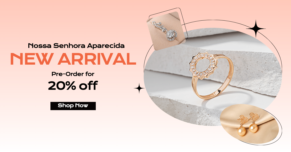 Jewelry New Arrival Promotion Advertisement Ecommerce Banner