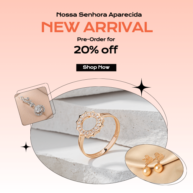 Fashionable Accessories New Arrival Display Ecommerce Product Image预览效果