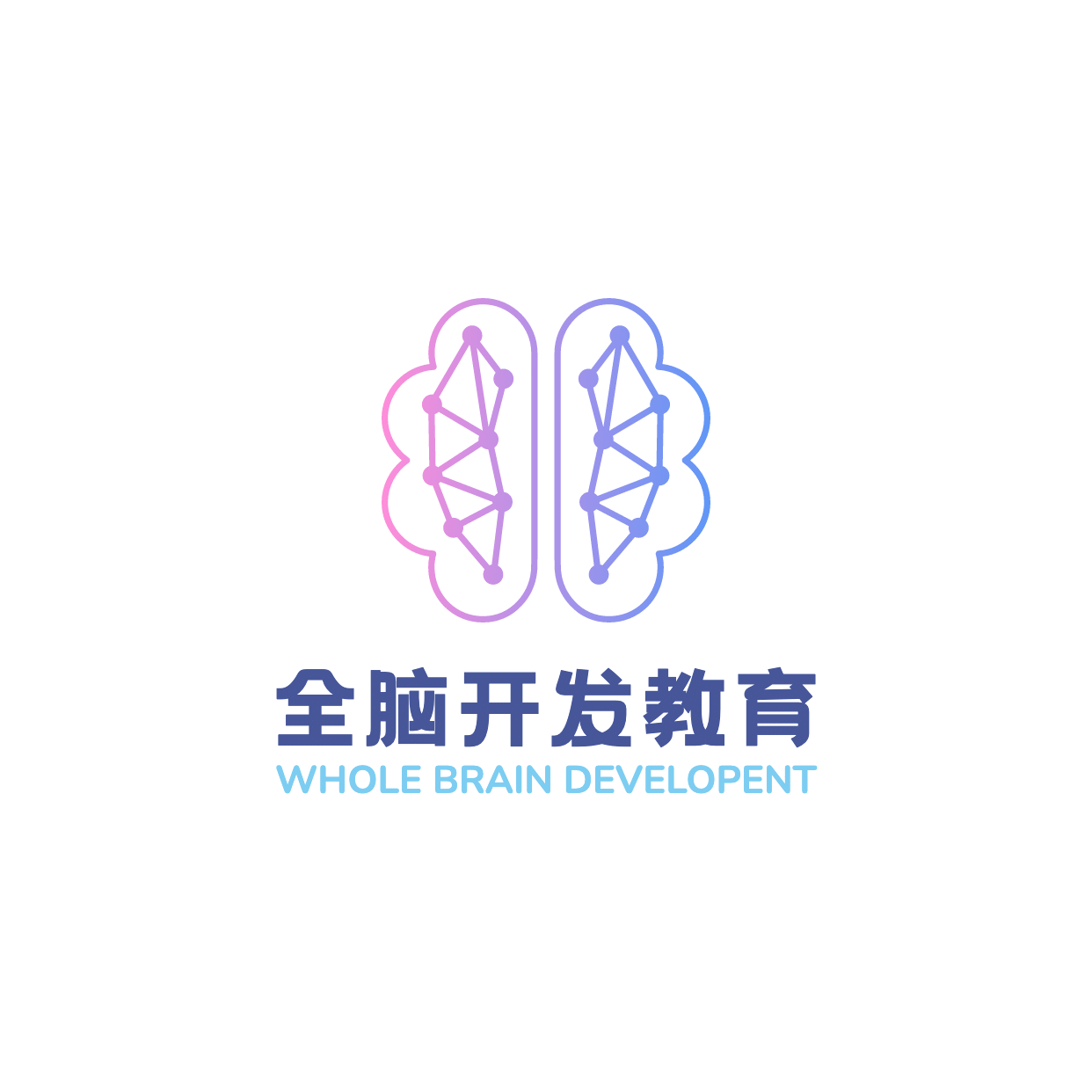 素质教育全脑开发头像logo预览效果