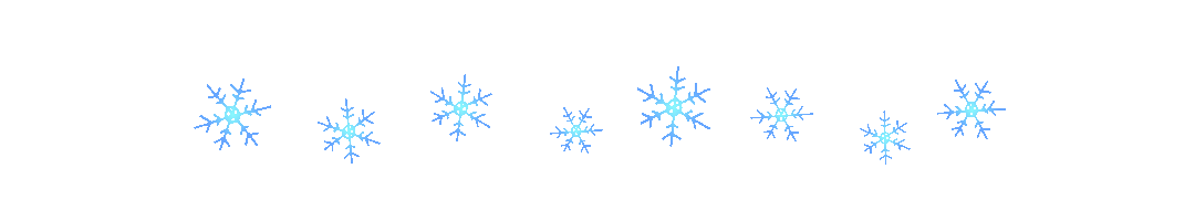 霜降节气雪花GIF动态分割线预览效果