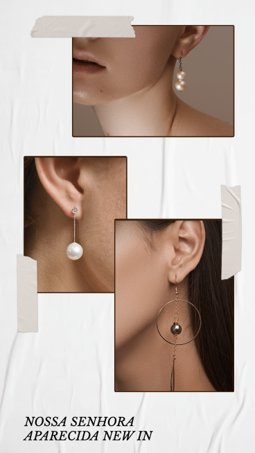 Fashion Photo Collage Women's Accessories Instagram Story Image预览效果