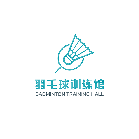 羽毛球馆体育运动头像logo