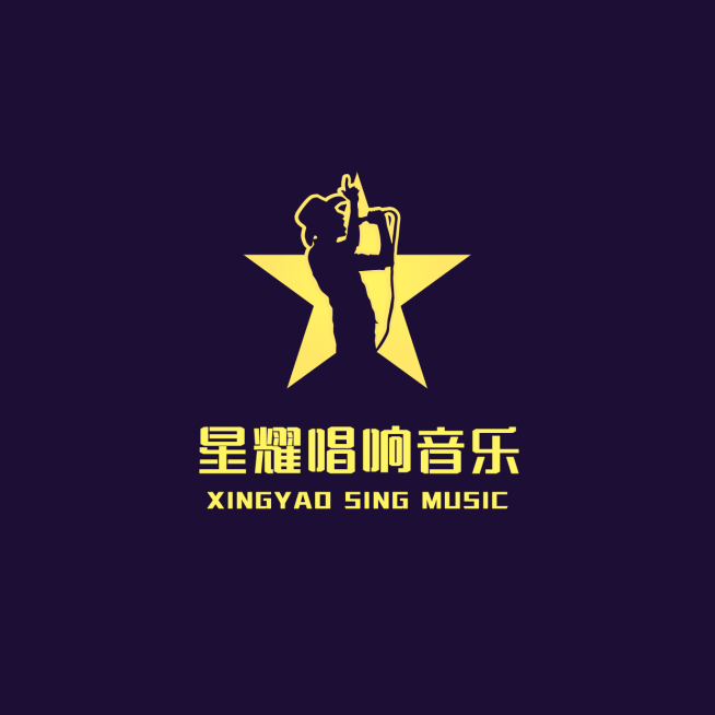 音乐培训教育培训简约头像logo预览效果