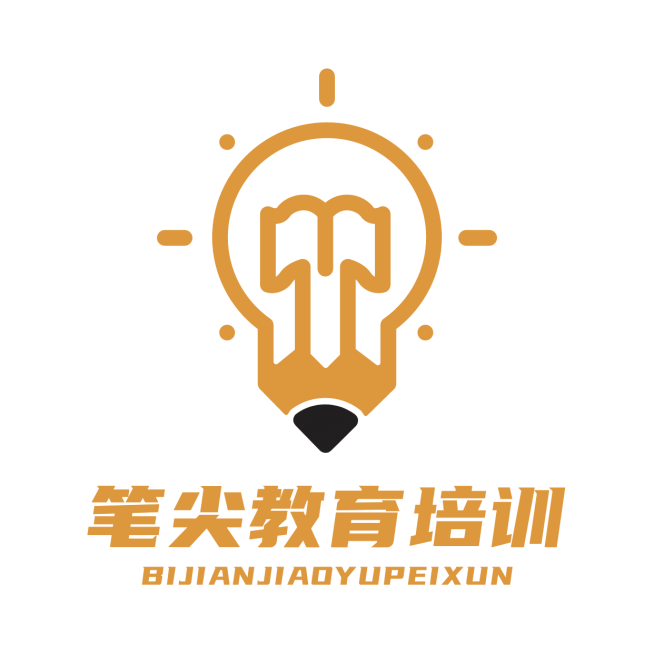 教育培训灯泡简约头像logo预览效果
