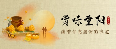 重阳节节日营销简约公众号首图