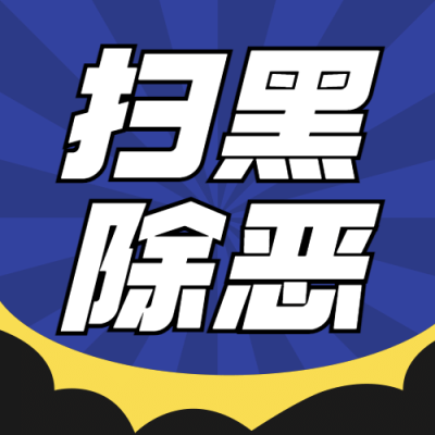 公安扫黑除恶专项行动整治公众号次图