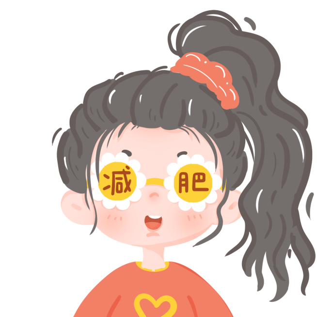 趣味创意手绘可爱减肥头像预览效果