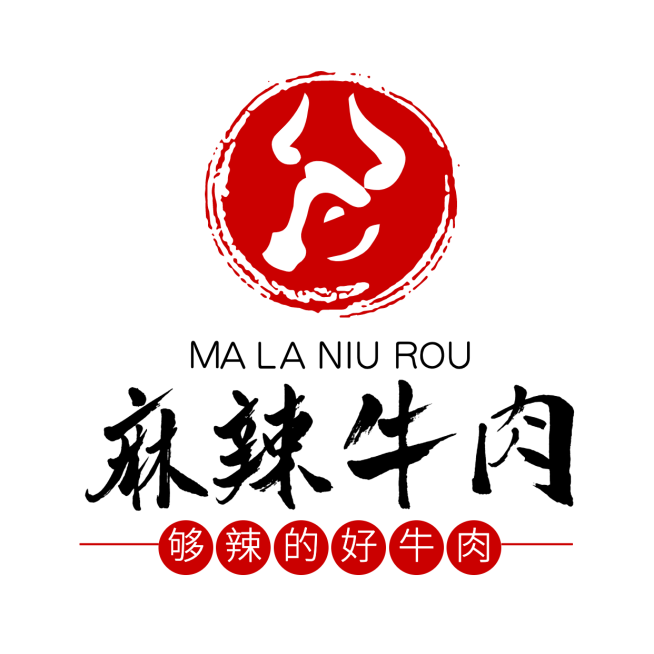 中餐正餐企业宣传简约LOGO图形预览效果