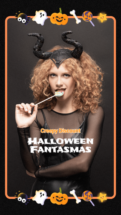 Creative Halloween Costumes Discount Ecommerce Story
