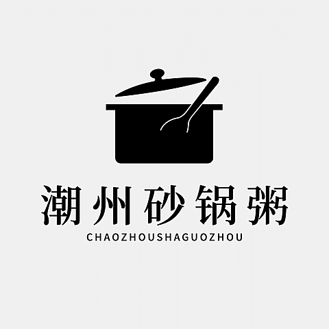 包子粥点品牌宣传LOGO简约微信头像