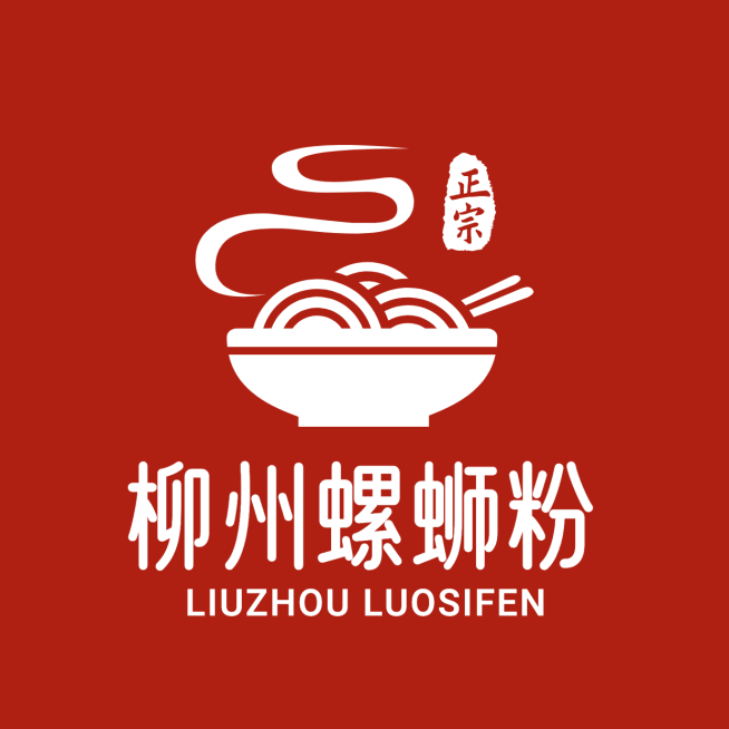 汤粉面食品牌宣传LOGO预览效果