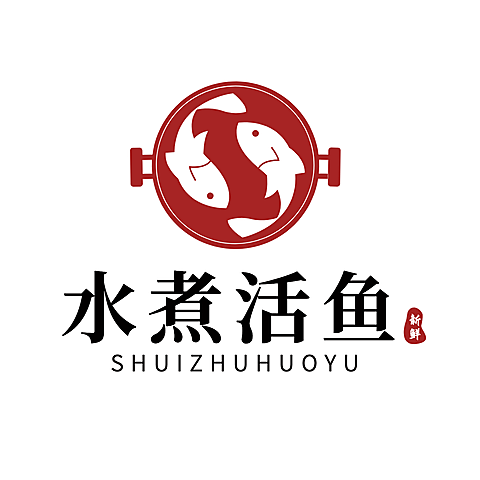 川菜中餐品牌宣传LOGO简约微信头像