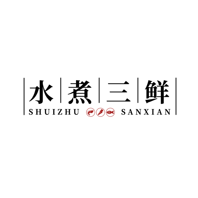 川菜中餐品牌宣传LOGO简约微信头像预览效果
