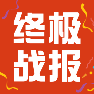 双十一红色喜庆战报公众号次图
