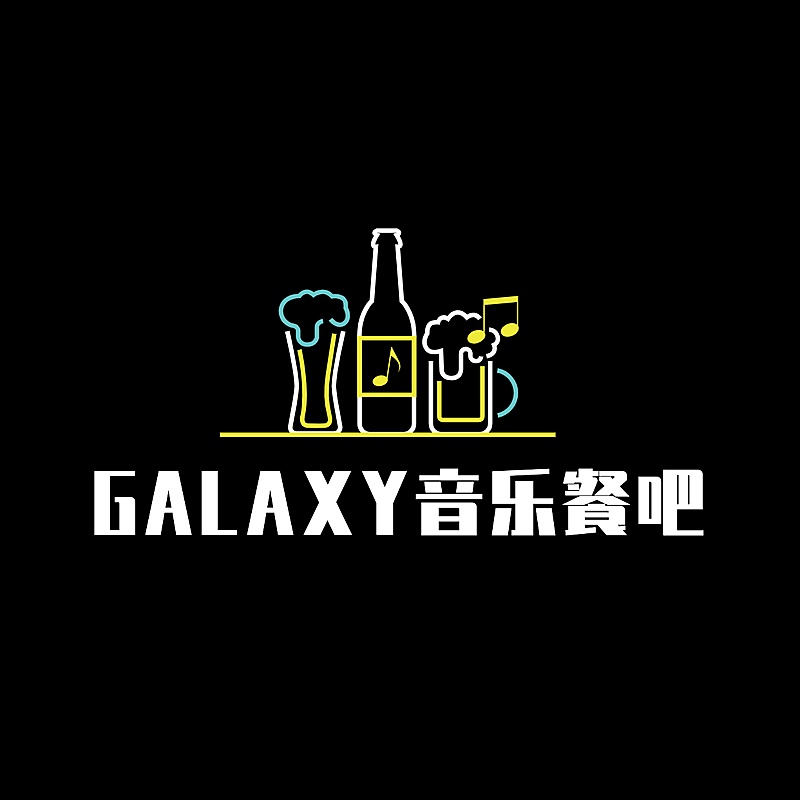 酒吧餐吧品牌宣传LOGO简约微信头像