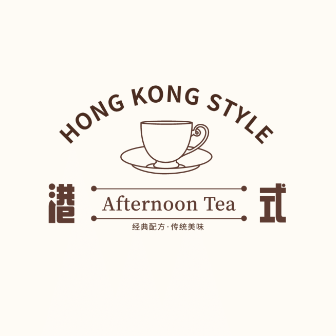 咖啡奶茶品牌宣传LOGO简约微信头像预览效果