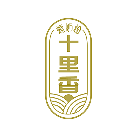 汤粉面食品牌宣传LOGO