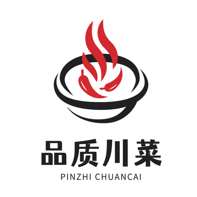 中餐快餐品牌宣传LOGO简约微信头像预览效果