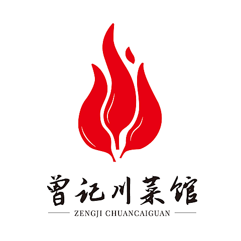 川菜中餐品牌宣传LOGO简约微信头像