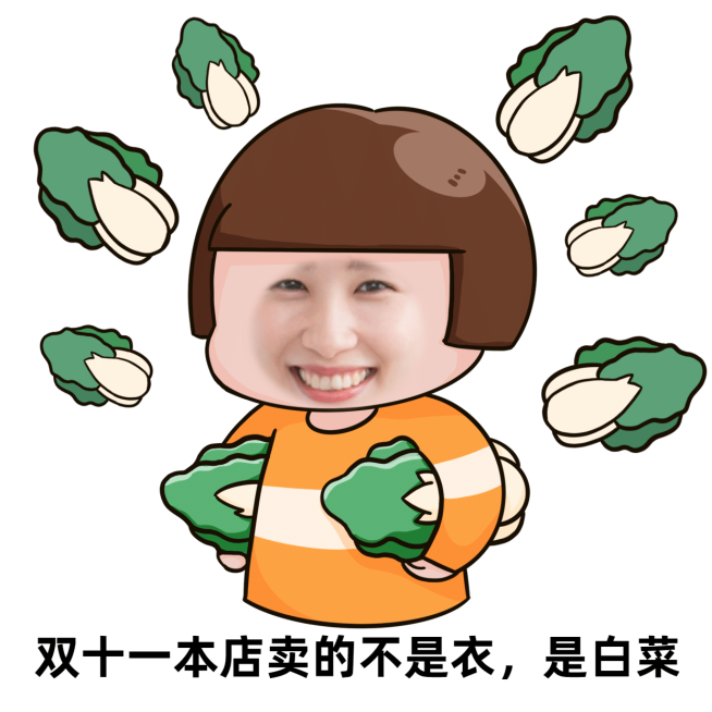 双十一光棍节趣味促销表情包预览效果