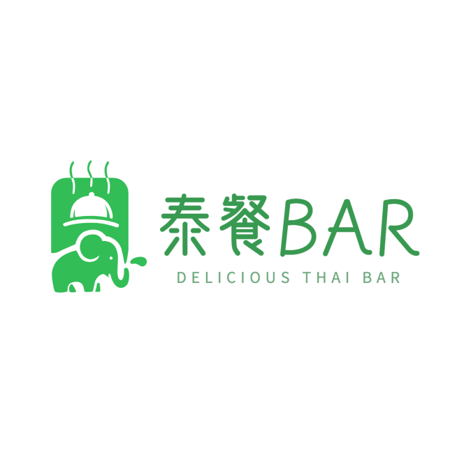 泰国菜宣传推广大象门店LOGO预览效果