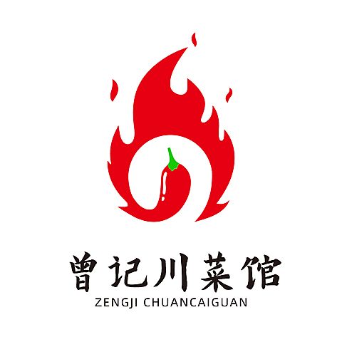 中餐快餐品牌宣传LOGO简约微信头像