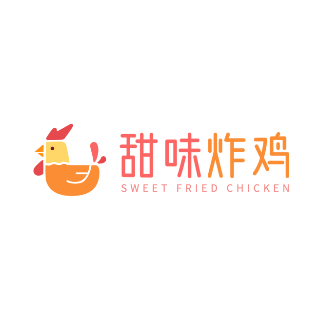 餐饮美食品牌宣传可爱LOGO预览效果