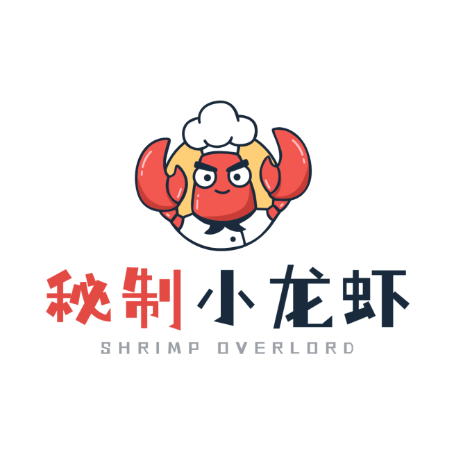 餐饮美食品牌宣传可爱LOGO预览效果