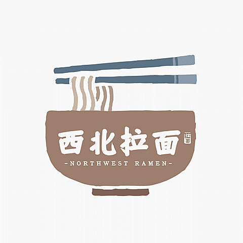 餐饮美食品牌宣传可爱LOGO