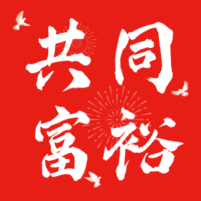 共同富裕党政宣传金句公众号次图