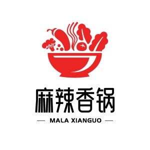 餐饮美食品牌宣传简约logo