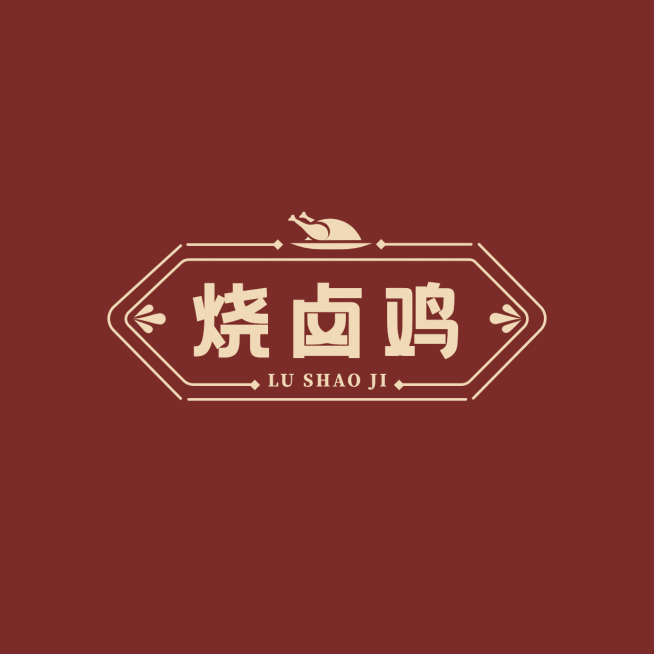 餐饮美食品牌宣传简约LOGO预览效果