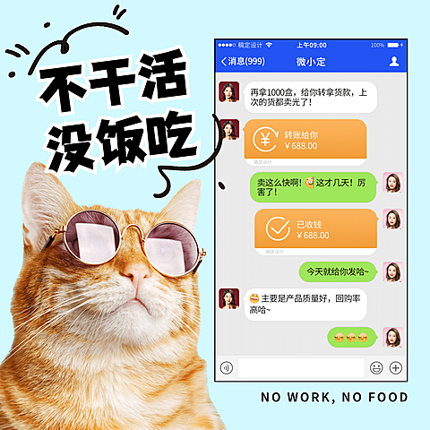 简约纯色背景猫咪萌宠晒单晒反馈