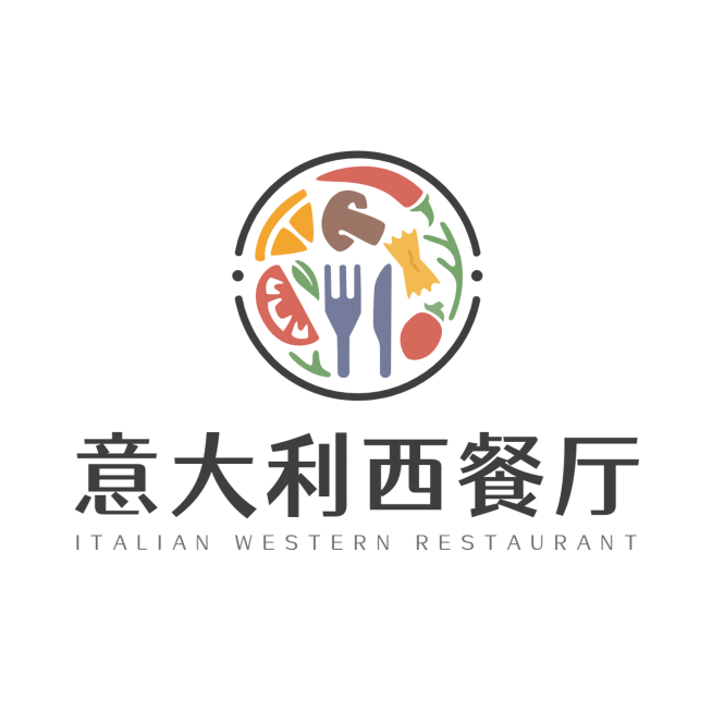 餐饮美食品牌宣传创意LOGO海报预览效果