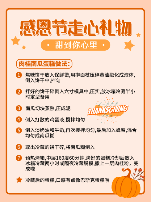 餐饮美食节日营销简约小红书配图预览效果