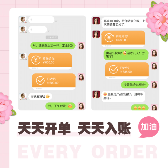 花式晒单晒好评宣传引流必备预览效果